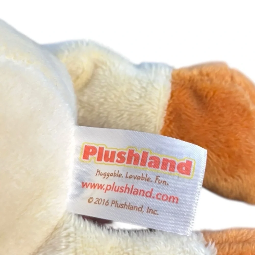 Plushland 2016 Ohio State Plush Dog Toy - Red/Tan